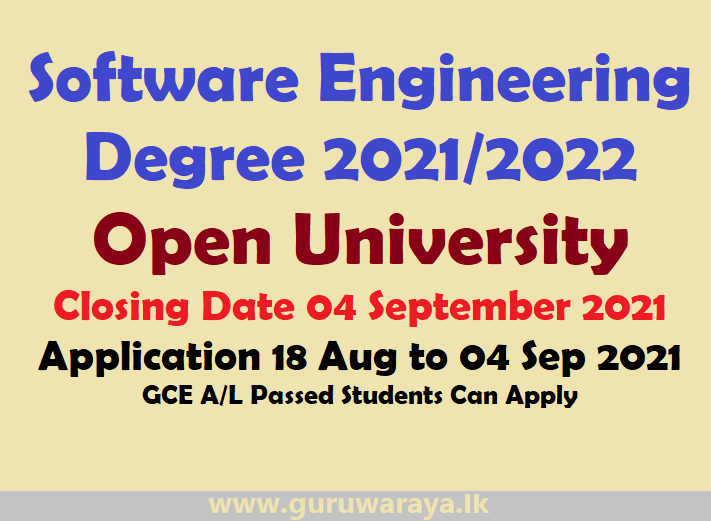 Software Engineering Degree 2021/2022- Open University 