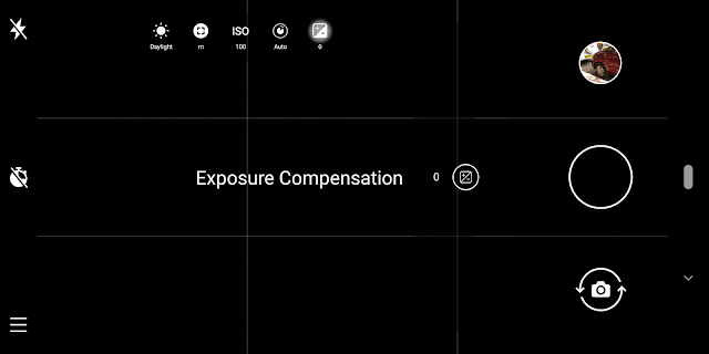Nokia Pro Camera Exposure Value