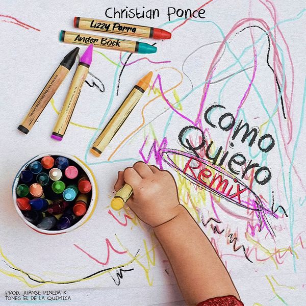 Christian Ponce – Como Quiero (Remix) (Feat.Lizzy Parra,Ander Bock) (Single) 2021 (Exclusivo WC)