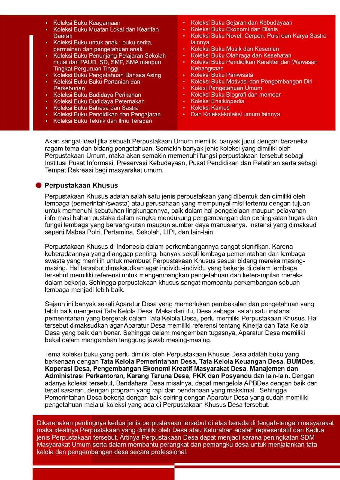 Proposal Pengadaan Buku Perpustakaan Desa Dan Kelurahan Provinsi Riau 2020 2021 Perpustakaan Desa