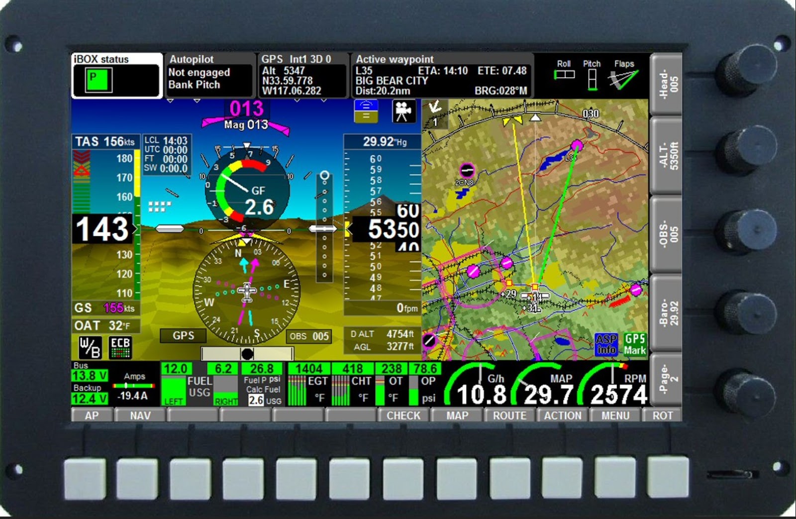 Refaire une console de pilotage en intégrant des écrans d'appareils de  navigation