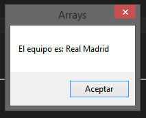Arreglos en Visual Basic :: bidimensional ejemplo