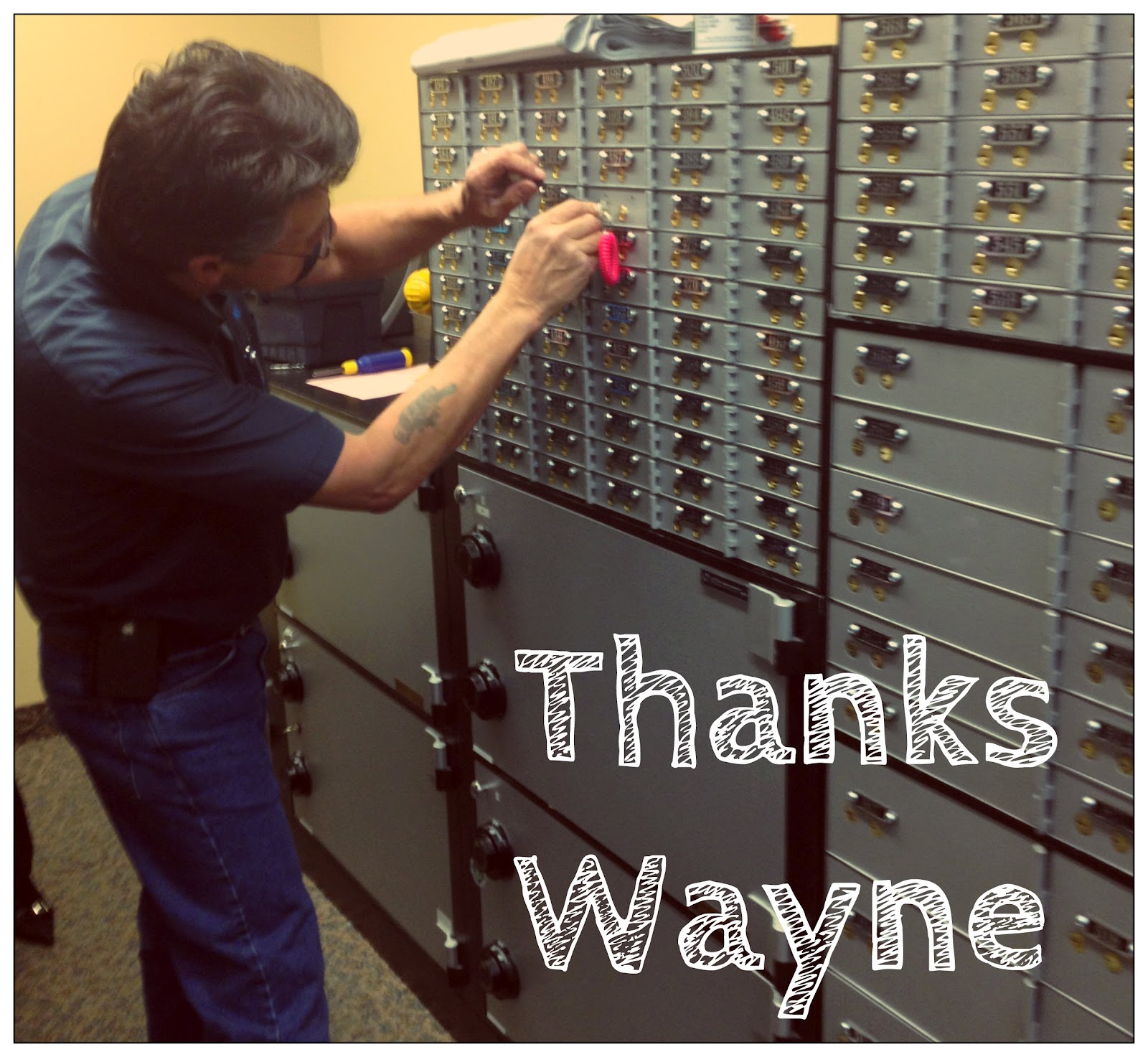 Our Wanderlust Do Not Lose your Safety Deposit Box Keys.