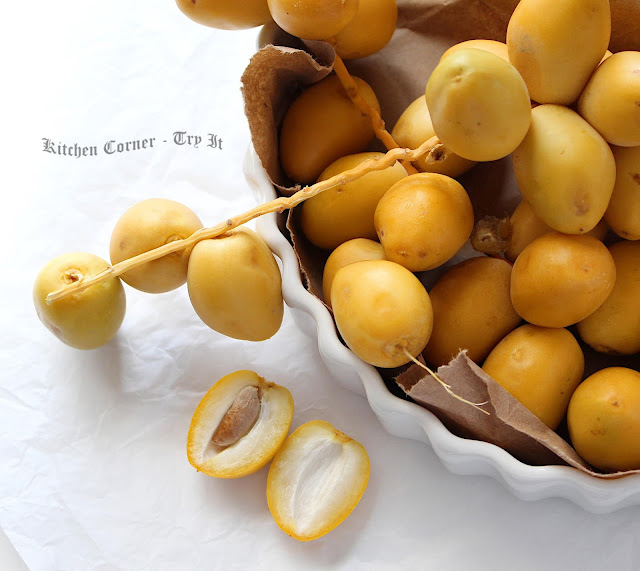 Yellow Dates/ Raw Dates Pickle