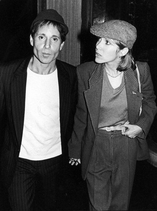 30 Candid Photographs of Carrie Fisher and Paul Simon in the 1980s Vintage Everyday