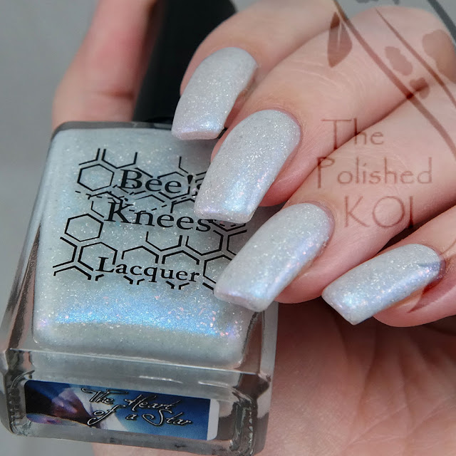 Bee's Knees Lacquer Bubbling  The Heart of a Star