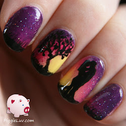nail sunset romantic nails designs piggieluv sunrise nailart valentine catching eye pixshark fashionsy couple visiter dark