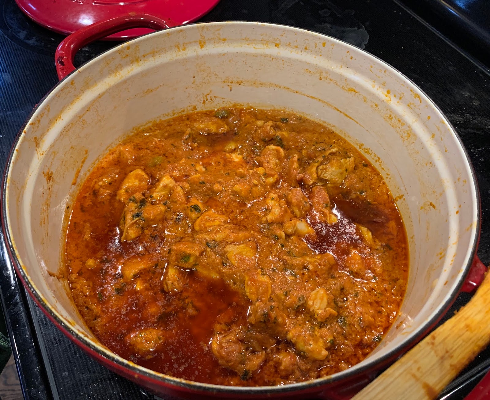 Life Without Alu?: Butter Chicken (Indian Recipe: Chicken pieces in a ...
