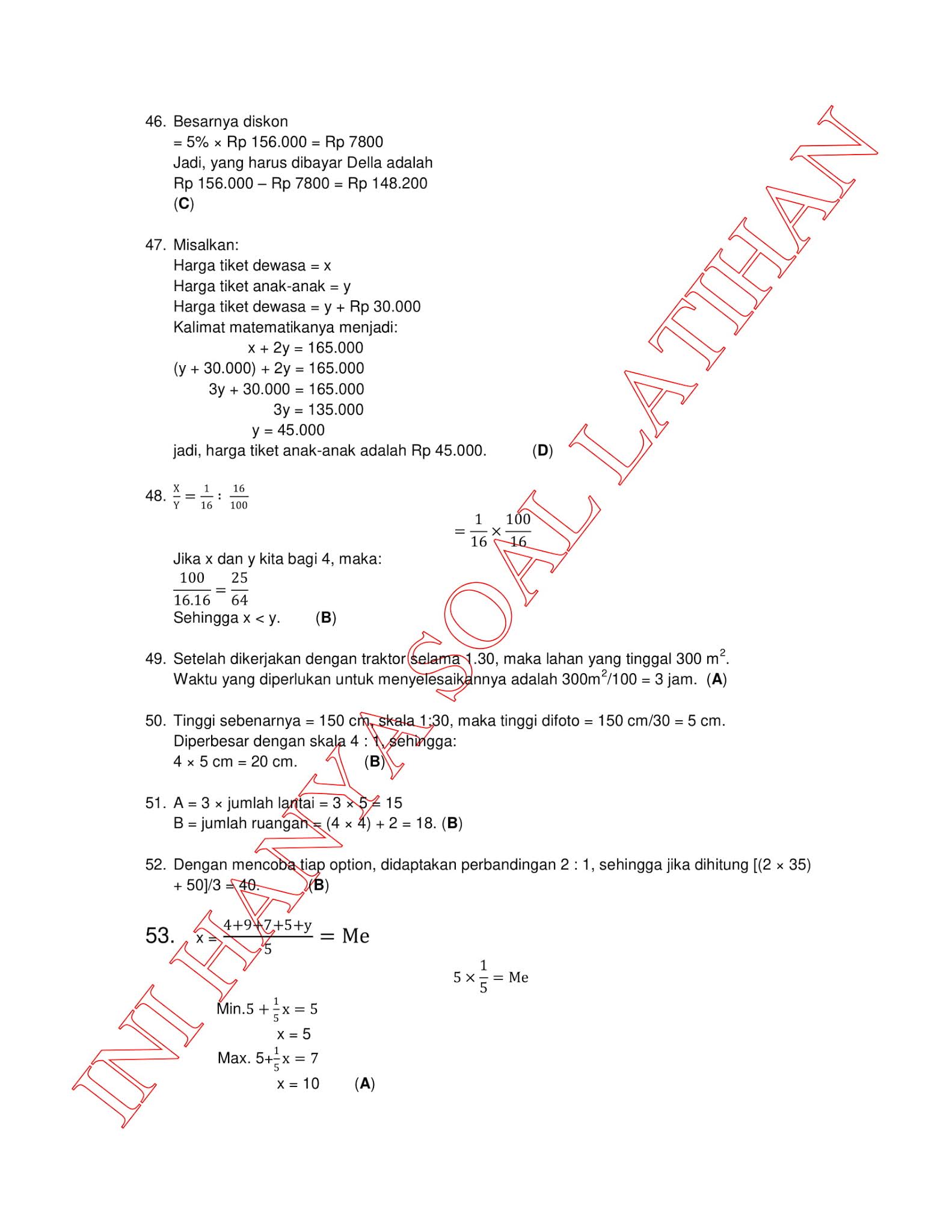 300+ Latihan Soal Tes CPNS SKD (TWK TIU TKP) 2021 + Kunci