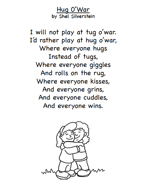 Kids Poems for Peace: Free Printables | Grade Onederful