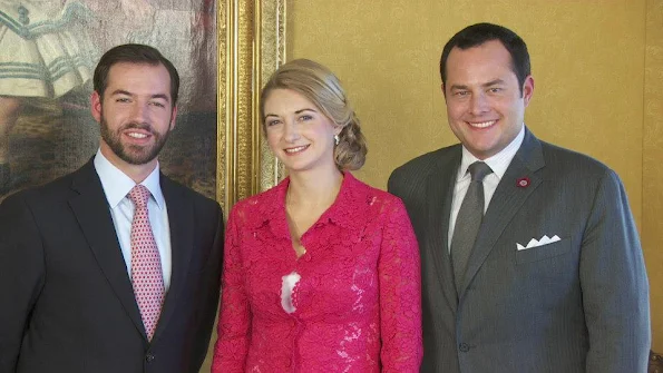 The interview with Prince Guillaume and his fiance Countess Stephanie de Lannoy
