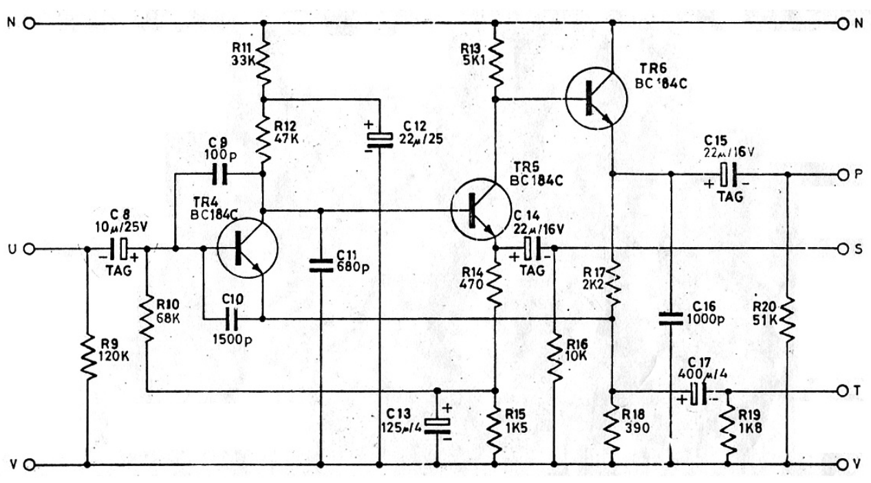 SI14 Lab: Circuit Analysis of Neve 1073 Preamp (BA 283)
