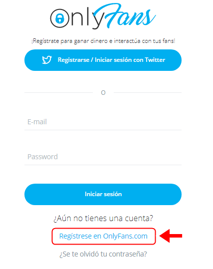 Crear cuenta onlyfans