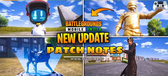 Battlegrounds Mobile India New update, patch notes, more
