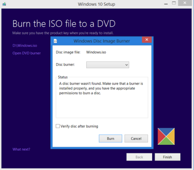Strumento multimediale di installazione di Windows 10
