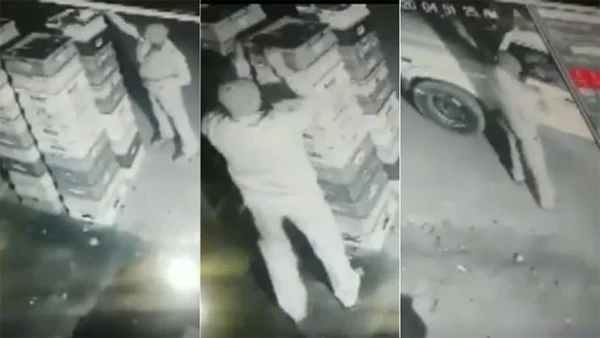 Uttar Pradesh: Policeman Caught Stealing Packets Of Milk In Noida, News, Local-News, CCTV, Video, Police,Theft, National, Social Network