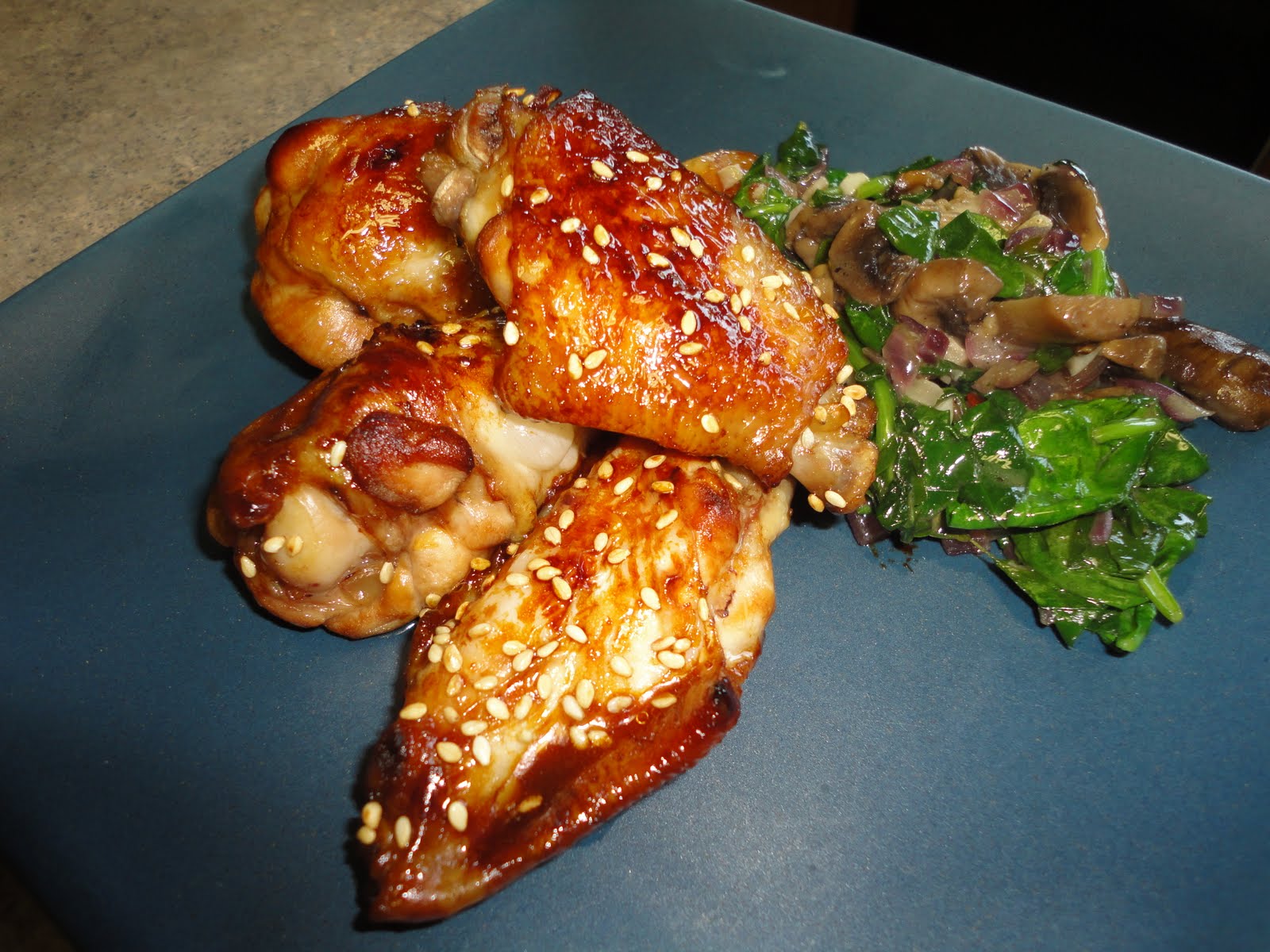 The Frickin Chicken Balsamic Chicken Drumettes
