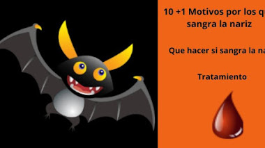 10 + 1 Motivos por los que sangra la nariz. Tratamiento