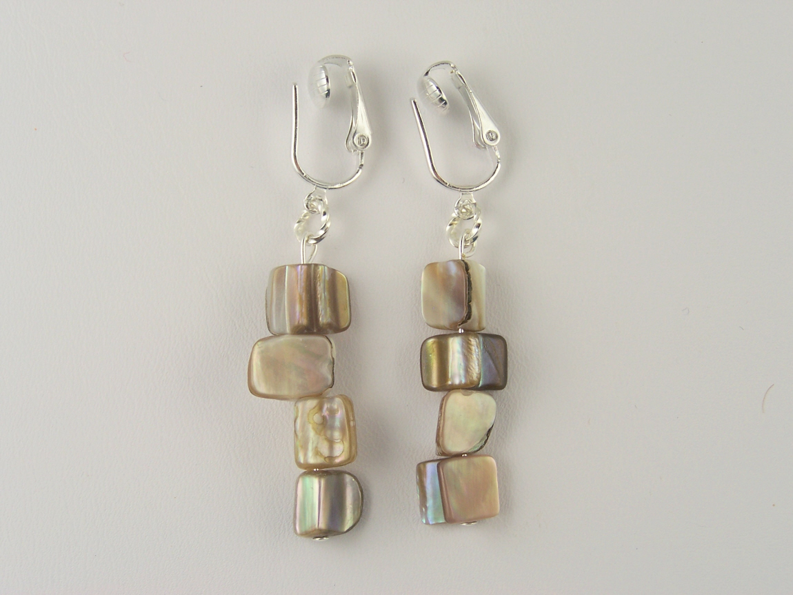 The Clip On Earring Store Stylist HOT Shell Clip On Earrings Don't