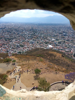 View from inside the "Cristo"