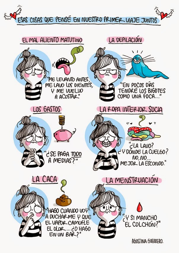 Vileta de Diario de una volatil al conocer a un chico