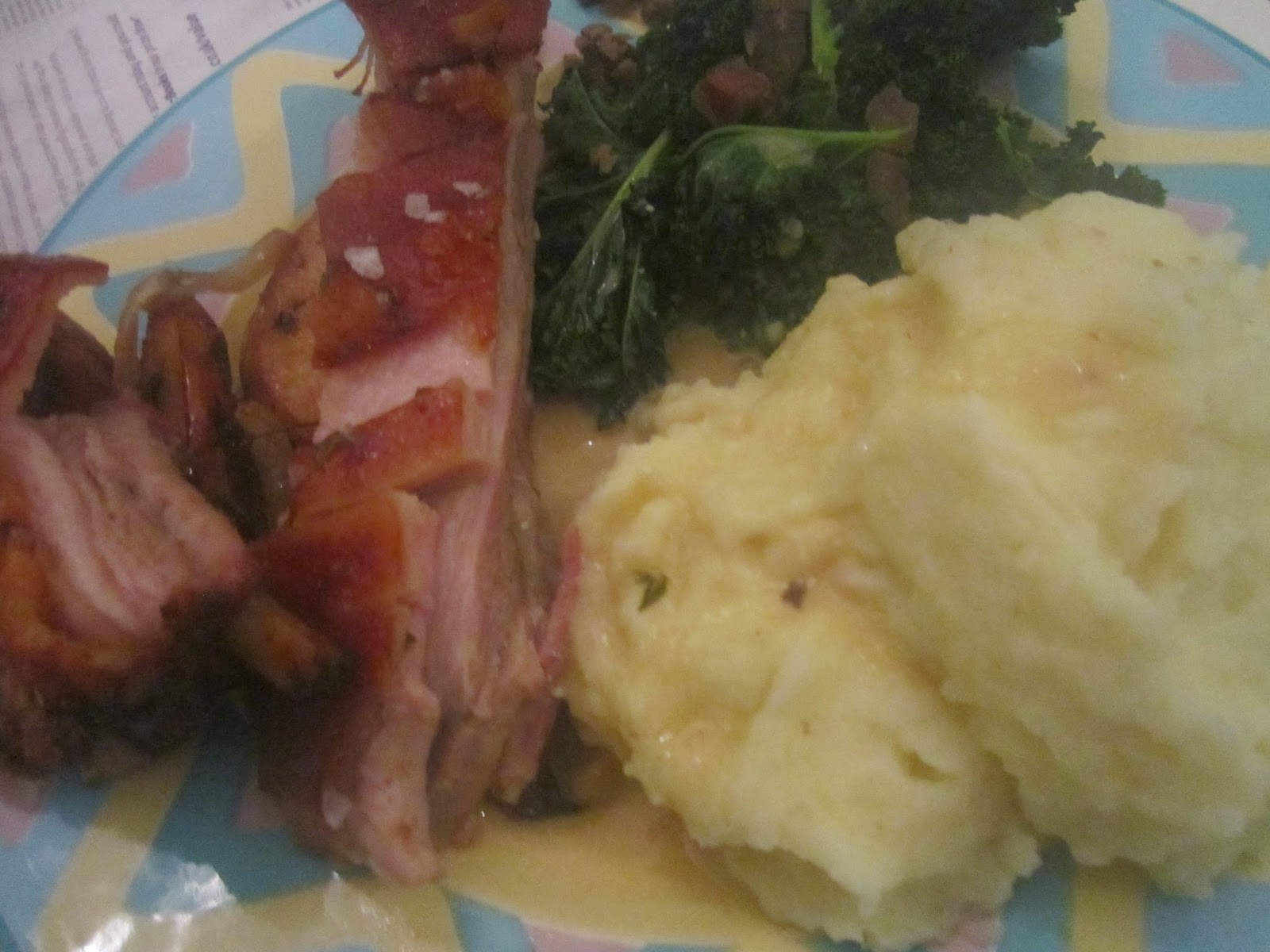 Greed is Good Roast Pork Belly with Quince