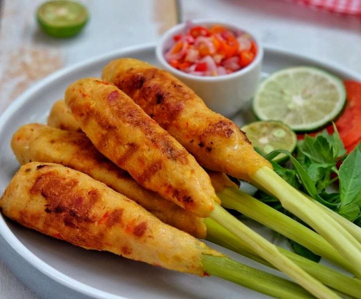 Makanan Tradisional Indonesia yang Viral Sate Lilit Bali