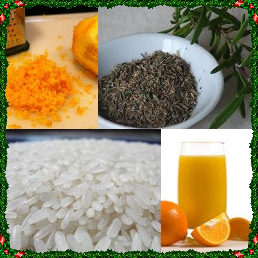 CozySabores Rice with orange juice / Arroz com suco de laranja