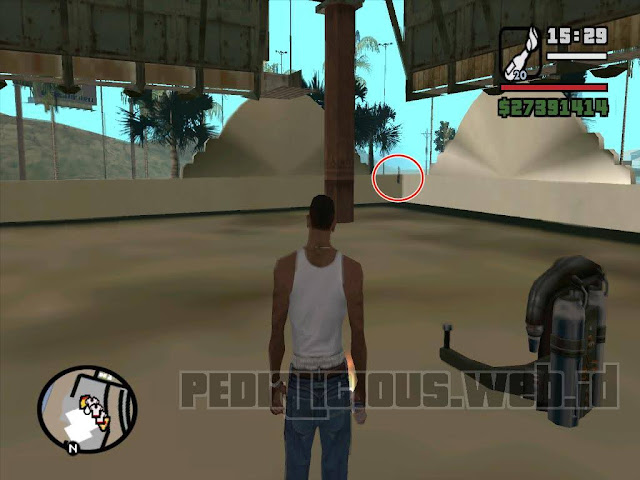 Creek Molotov Cocktail di GTA San Andreas