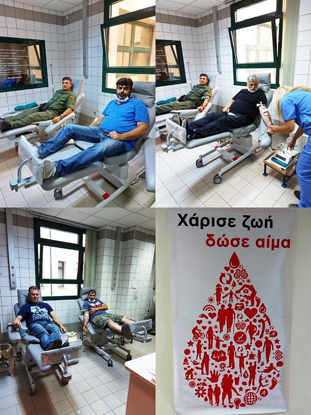 Αιμοδοσία στον Κυνηγετικό Σύλλογο Κιλκίς