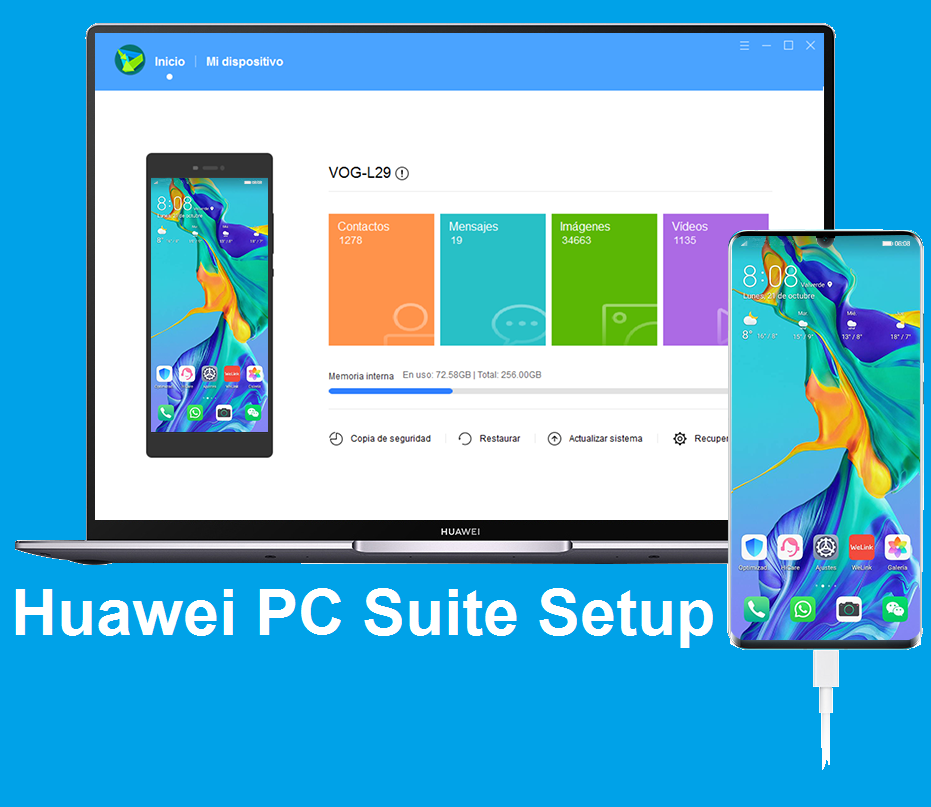 Download Huawei PC Suite Setup Latest Version For Windows
