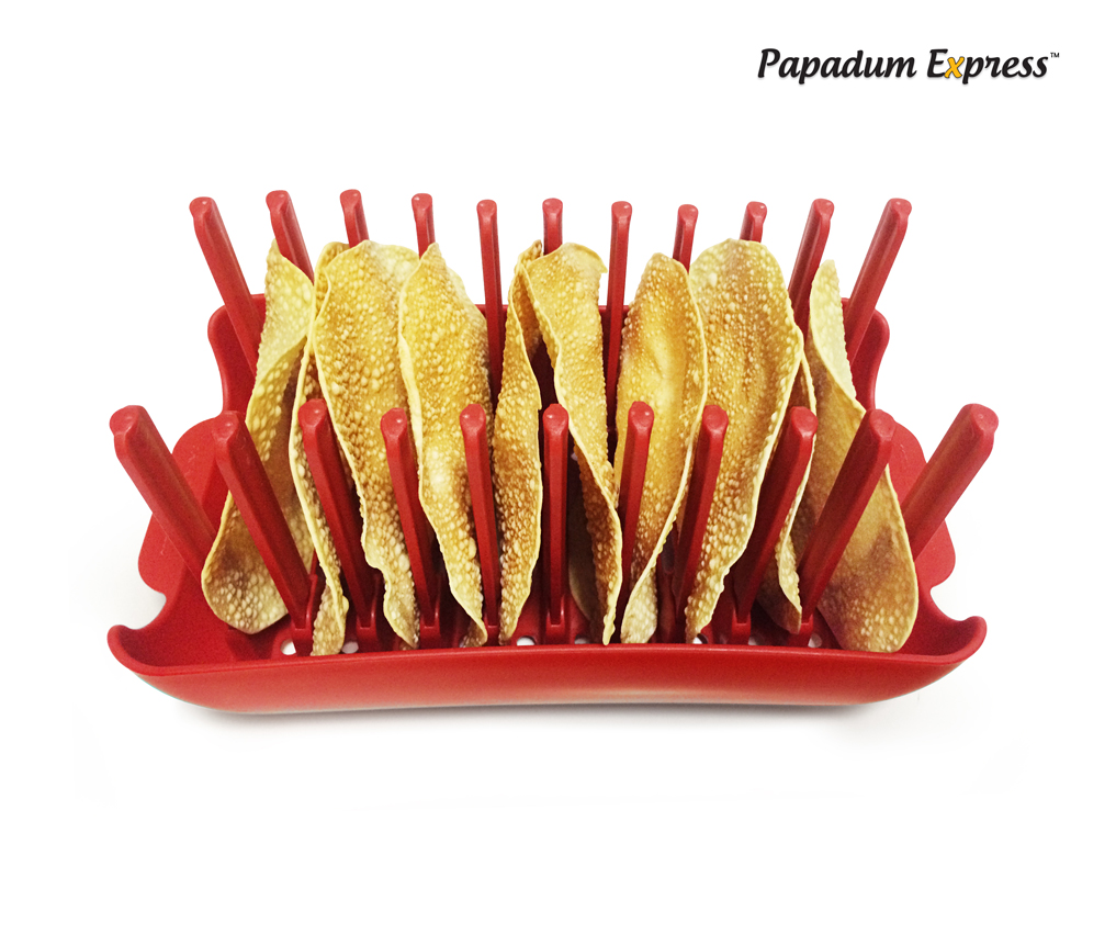 Cook 10 Papadums or Papads, in the Microwave fast in minutes! Cook