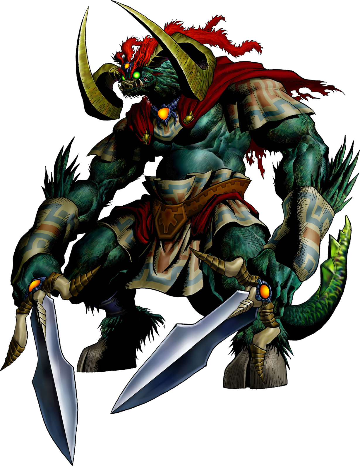 Hyrule Map Biografia Ganondorf (Ocarina of Time)
