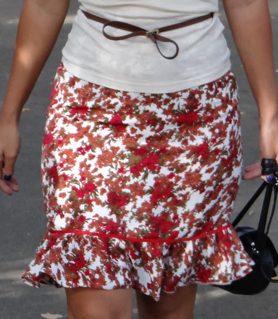 floral skirt 