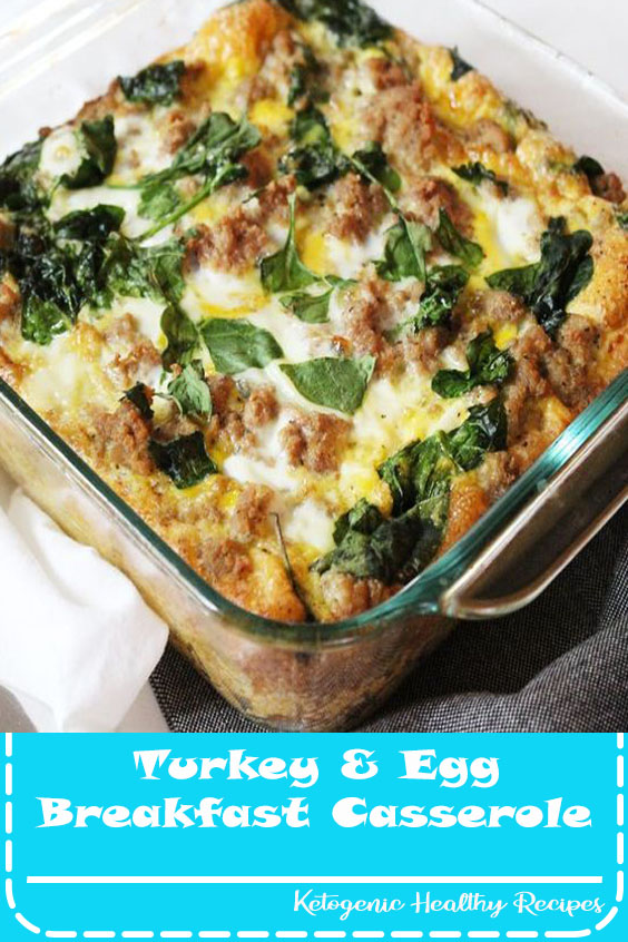 Turkey & Egg Breakfast Casserole Healthy Resepes Wolff