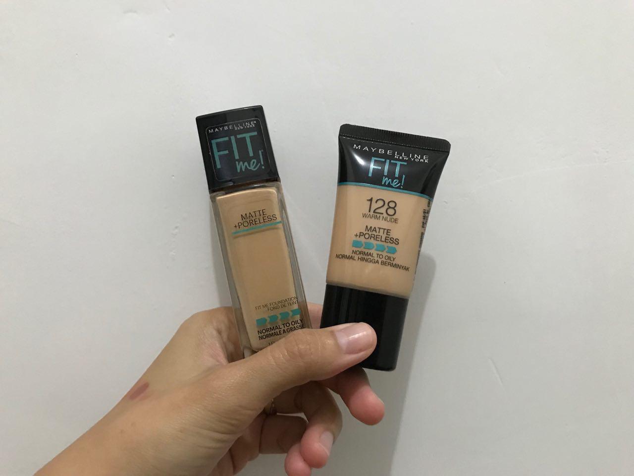 Maybelline Fit Me Matte Poreless Foundation Tube 18ml 1 Situs Skin Care Make Up Kosmetik Online Beautyhaul