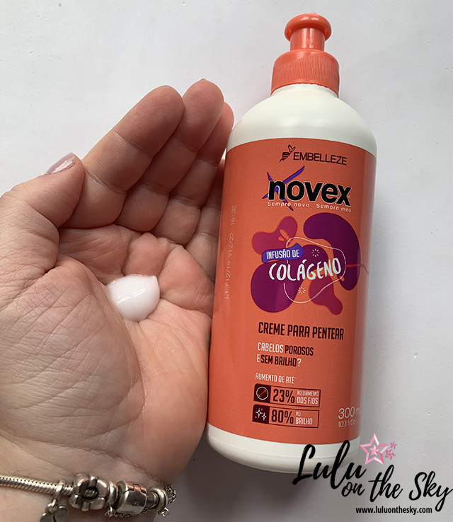 Lulu on the sky: Creme de tratamento e de pentear NOVEX Infusão de