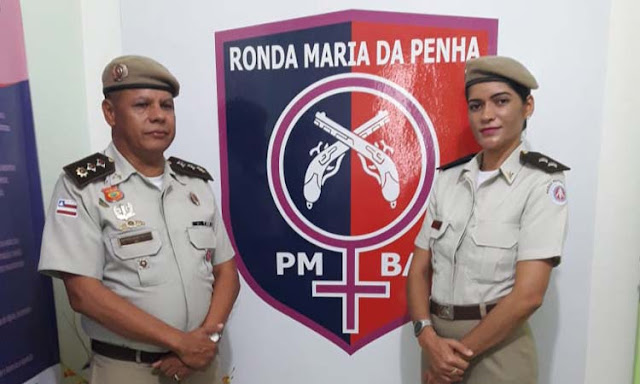 Major Flailton empossa nova comandante da Ronda Maria da Penha em Jacobina