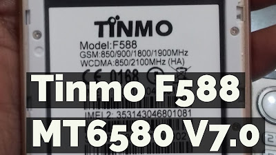 Tinmo F588 MT6580 V7.0 Flash File Without Password By MobileFlasherBD