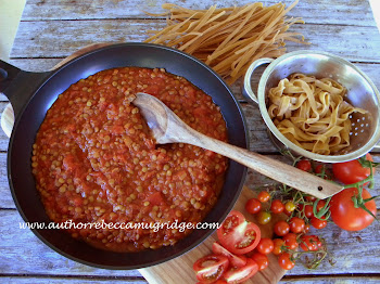 Hearty Lentil and Tomato Pasta Sauce