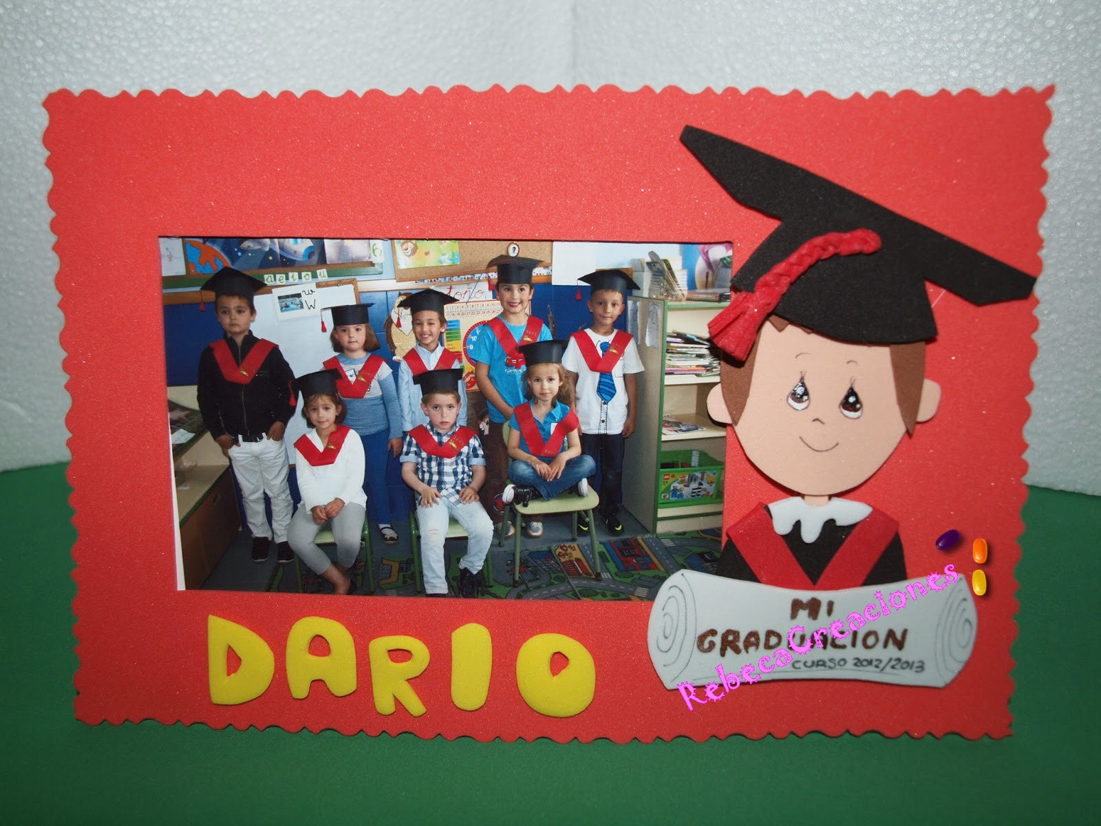 Rebeca Creaciones: DETALLES DE GRADUACIÓN INFANTIL