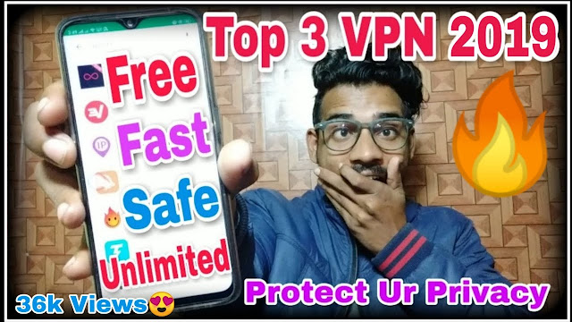 Top 3 Unlimited VPN 🔥| Free, Fast & Safe Protect Your Privacy 🔏