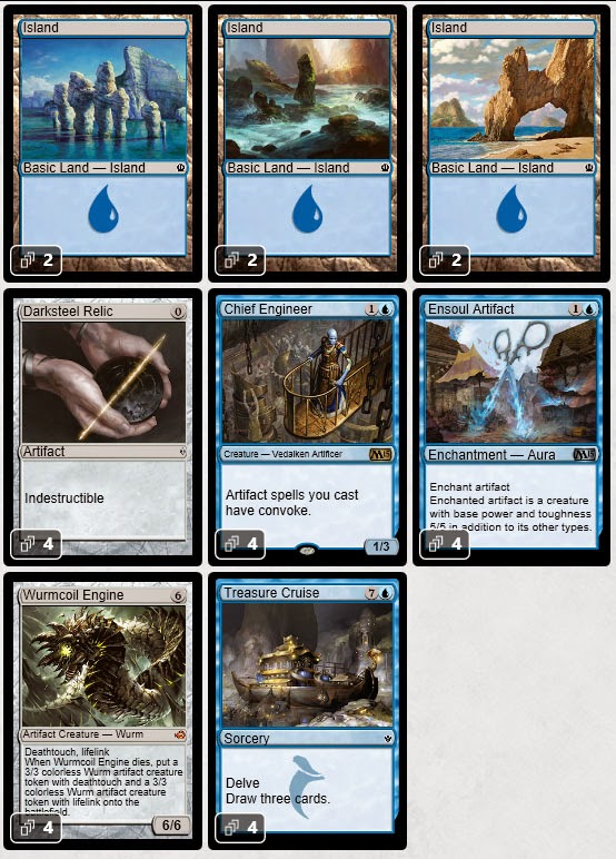 Magic the Gathering Adventures [Modern] Ensoul Artifact deck