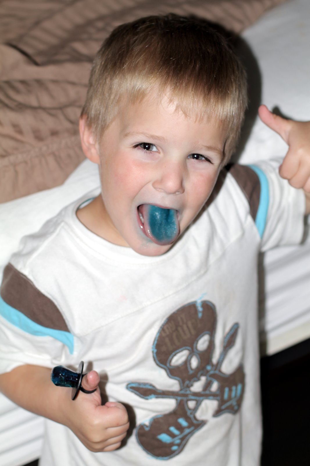 Brian and Carrie Highfill Family Blue tongue
