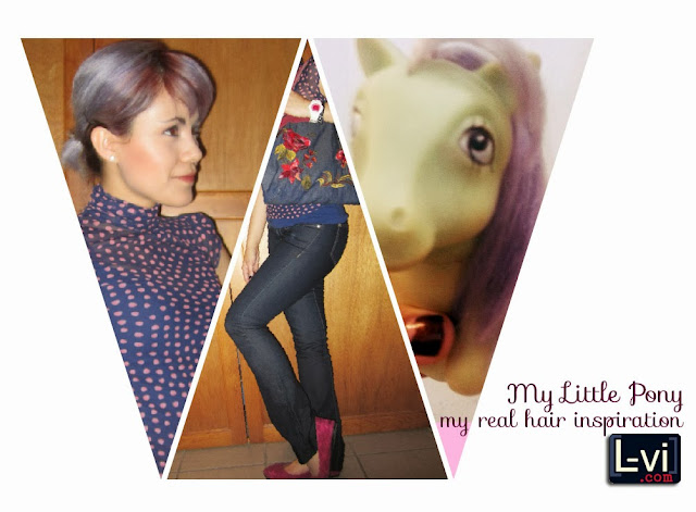 My Little Pony, my real hair inspiration by LuceBuona
