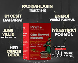 2 Adet Prof Guc Kuvvet Macunu Padisah Macun Prezervatif Hediye Avrupa Siparis