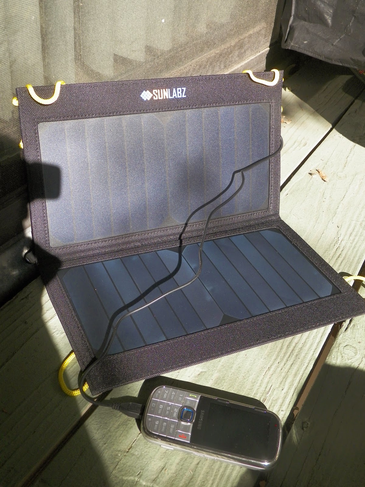 mygreatfinds 13Watt Portable Solar Charger UltraEfficient by SunLabz