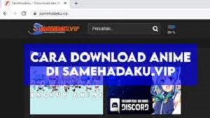 Cara Download di Samehadaku
