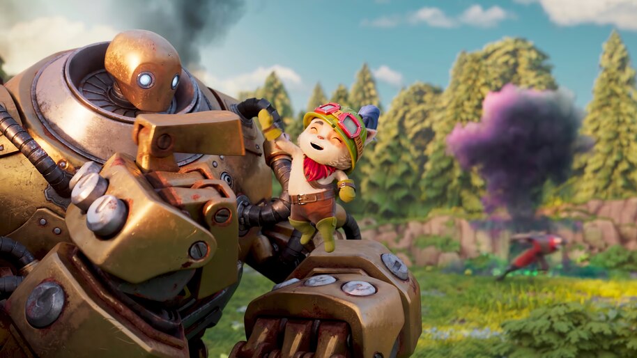 #8.1104, Teemo, Blitzcrank, League of Legends, Wild Rift, 4K Wallpaper