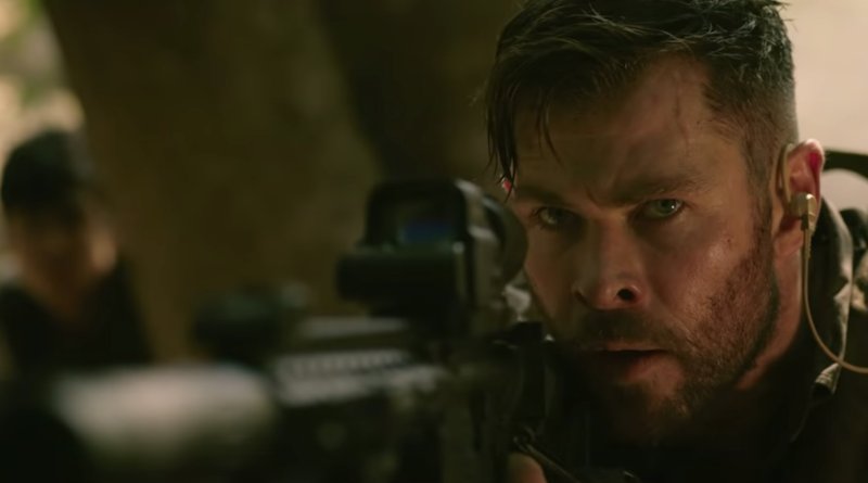 Chris Hemsworth is back in action with Extraction